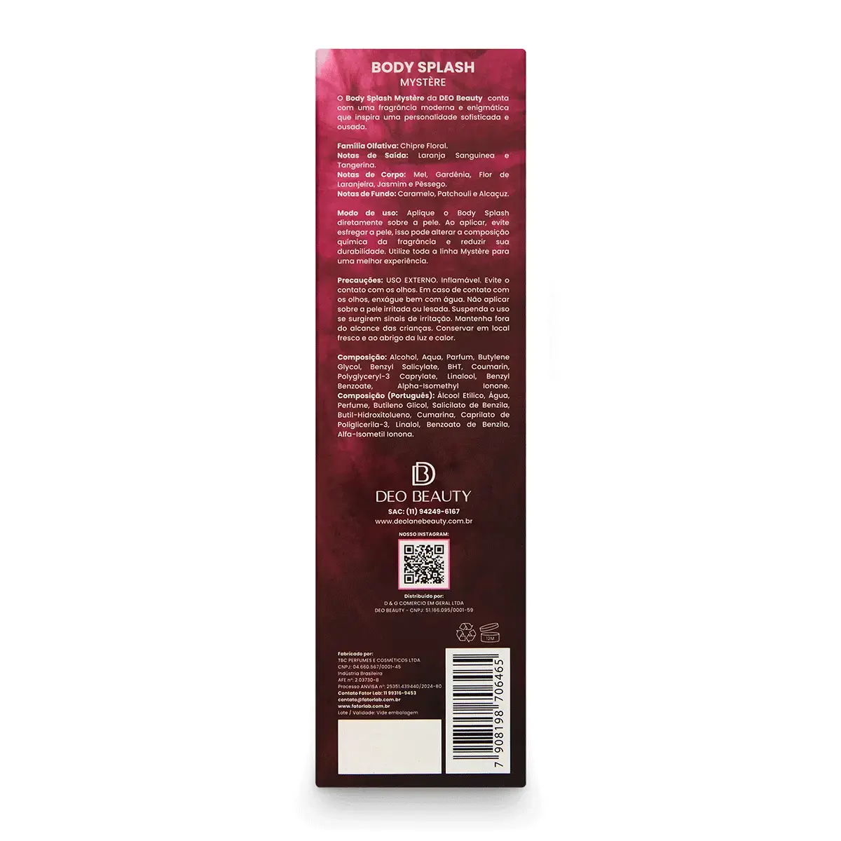 Mysteré (body splash) 200ml