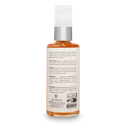 Óleo reparador orange 60 ml