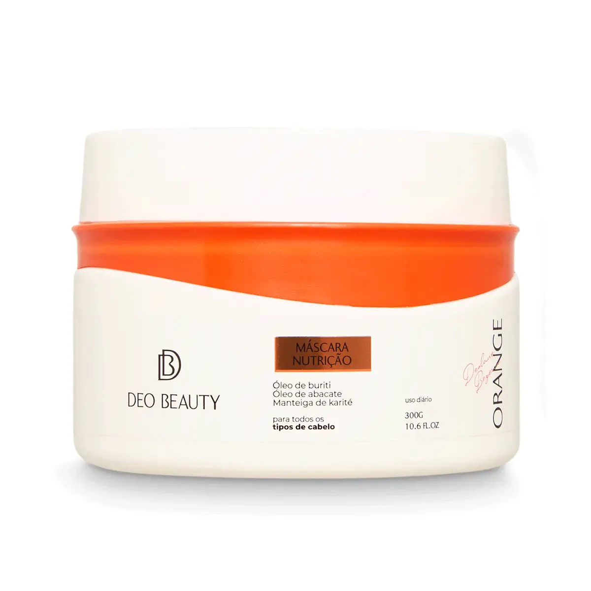 Mascara de nutricao orange  300g