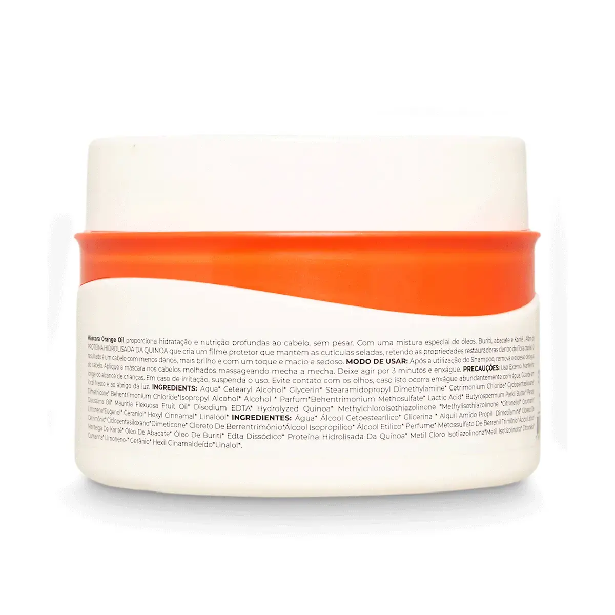 Mascara de nutricao orange  300g