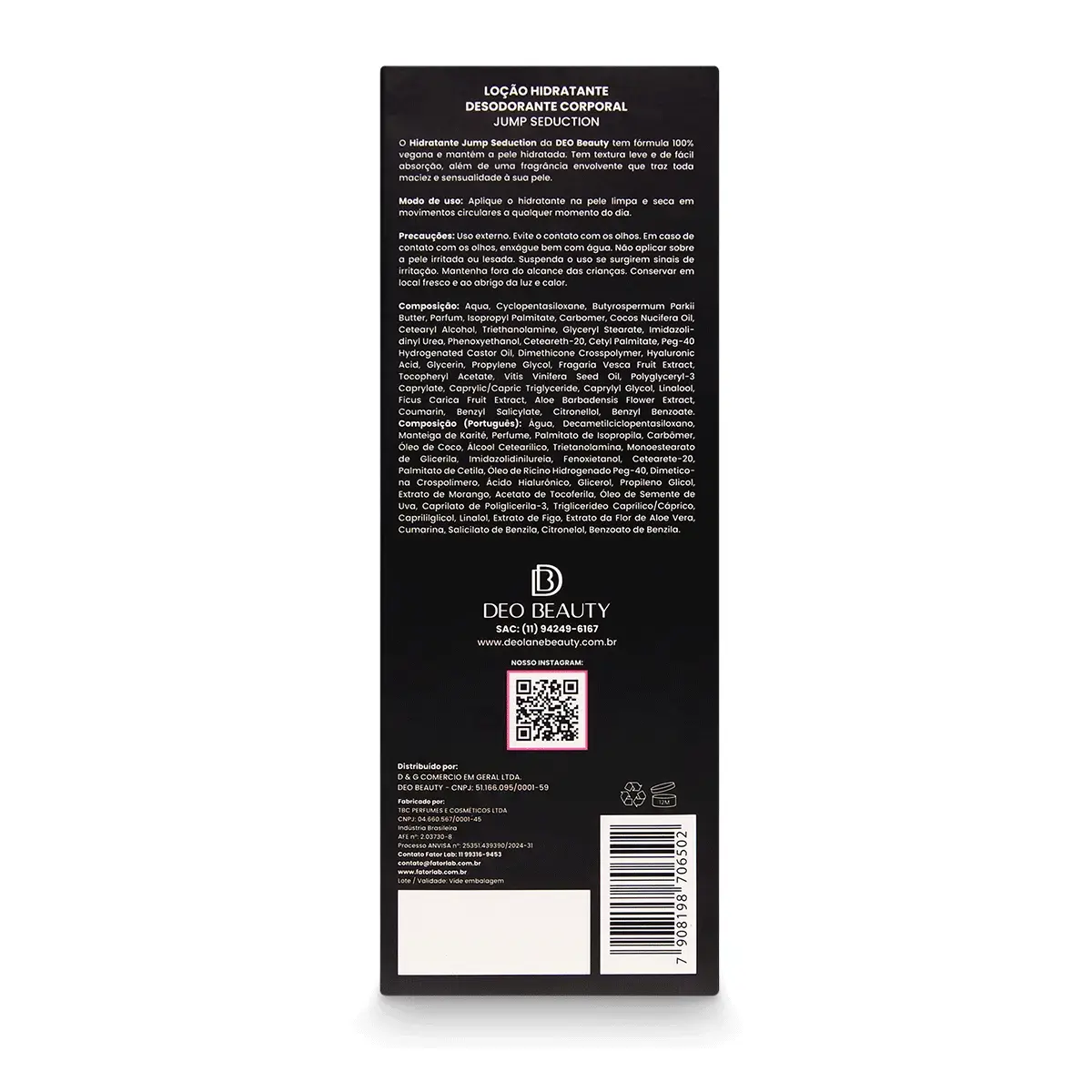 Jump (loção hidratante) 200ml