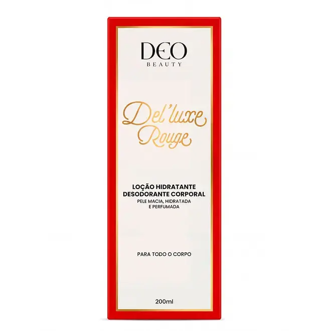 Del'luxe rouge (loção hidratante) 200ml