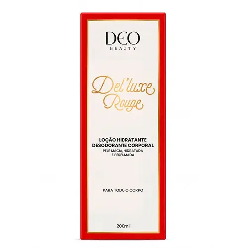 Del'luxe rouge (loção hidratante) 200ml