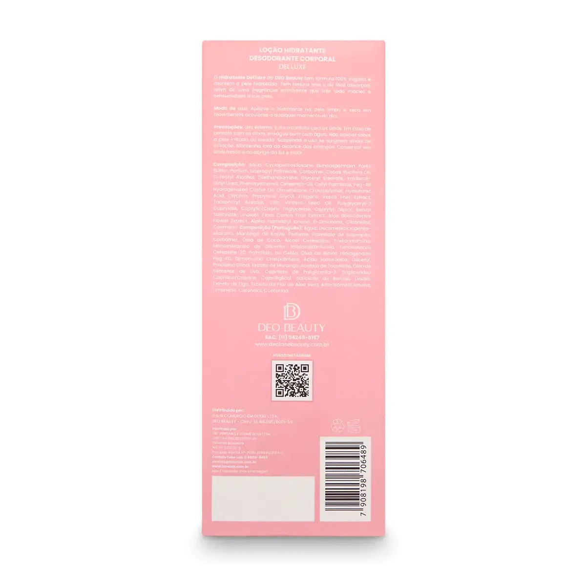 Del'luxe (loção hidratante) 200ml