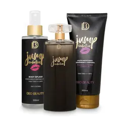 Kit completo jump - (perfume 100 ml + hidratante 200 ml + body splash 200 ml)