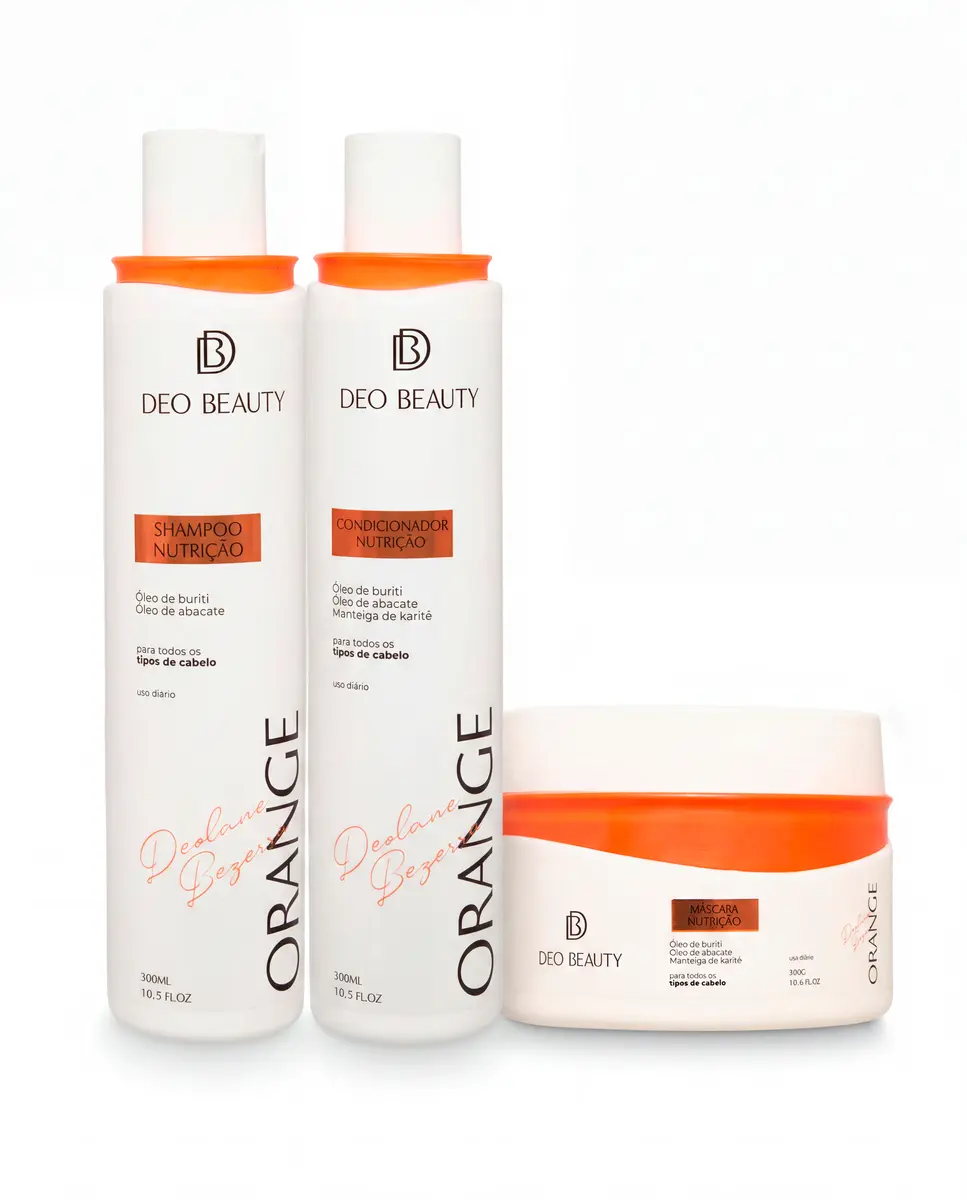 Kit orange -  (shampoo + condicionador + máscara)