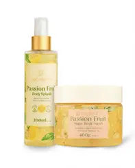 Kit passion fruit maracujá - esfoliante 400g + body splash 200 ml