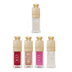 Kit completo 4 gloss intense + 1 lip oil